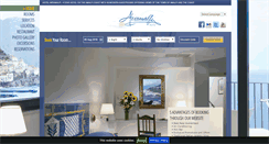 Desktop Screenshot of miramalfihotel.com